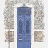 Vintage Door no. 1 by Apolo Prints