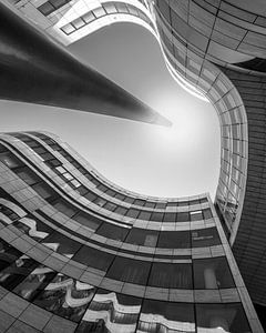 Moderne Architektur, Düsseldorf, Deutschland
