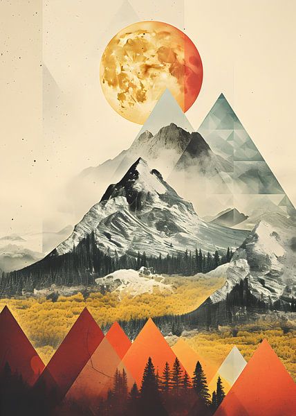 Modern mountains by haroulita