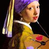 Meisje met de parel - renewal edition van Gisela - Art for you