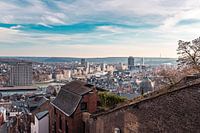 Uitzicht Montagne de Bueren over Luik Liège 