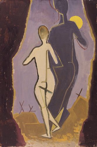 Karl Hofer, Vrouw en schaduw, 1944