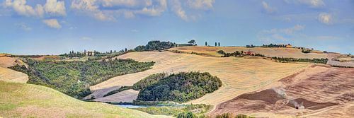 Toscane Panorama Landschap Panorama