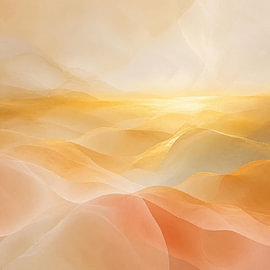 Düne III - Goldener Horizont von Roberto Levis