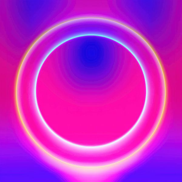 Cosmic Bubblegum Halo von PixelMint.