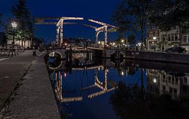 Houten Brug aan de Amstel von Mario Calma