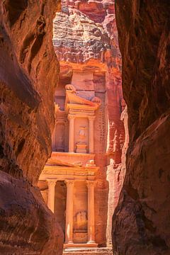 Petra in Jordanië van Antwan Janssen