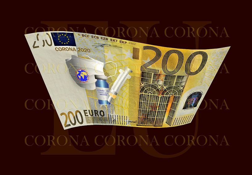 Corona - Geld JM00202 von Johannes Murat