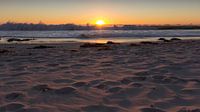 Ondergaande zon aan het strand, Camps Bay Kaapstap par Chris van Kan Aperçu