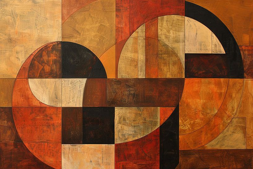 Curved geometry by Poster Art Shop