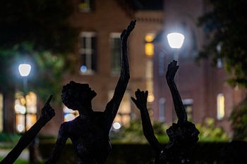 L'œuvre d'art du jardin de la Frater à Goirle