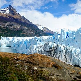 Perito Moreno Gletscher in einer wunderschönen Landschaft von Geert Smet