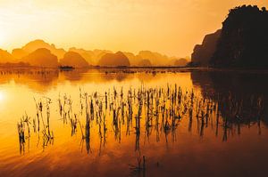 Sunset in Trang An by Loris Photography