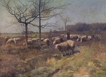 Sonniger Märztag, Cornelis Van Leemputten