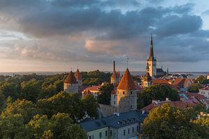 Sint Olaf kerk - Tallinn (Estland) van Marcel Kerdijk