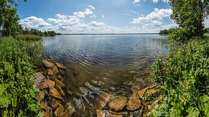 Panorama von De Wijde Blik in Kortenhoef, Wijdemeren, Niederlande
