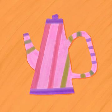 Théière colorée sur Aliya Putrus