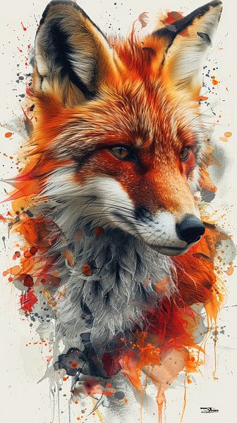 Alkoholtinte - Fuchs von Gelissen Artworks