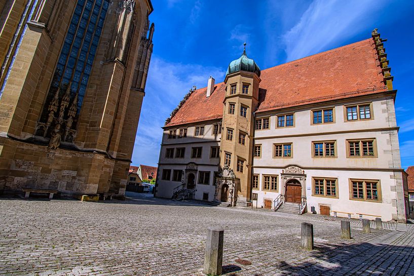 Bavaria : Middle Franconia - Former grammar school Rothenburg ob der Tauber by Photoart-Naegele