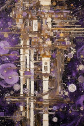 Purple Space Station