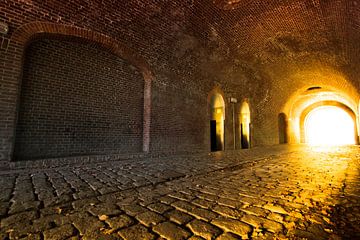 Tunnel to the light by Wim Brauns