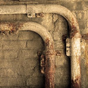 Minimalismus Kunst Fotografie Rusty Tube Old