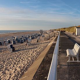 Strandpromenade bei Westerland auf Sylt von Martin Flechsig