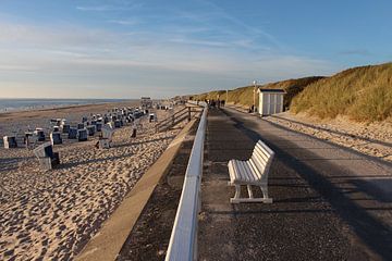 Strandpromenade bei Westerland auf Sylt