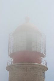 Lighttower in the fog by Barry Boekhout
