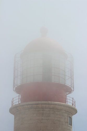 Lighttower in the fog