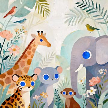 Dreamling Meadow - Jungle Dream Crew by Johannas Art Creations