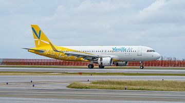 Vanilla Air Airbus A320-200 passagiersvliegtuig. van Jaap van den Berg