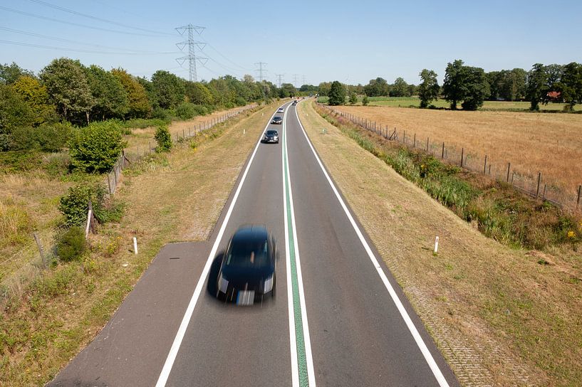 Straße N35 zwischen Enschede und Gronau von Richard Wareham