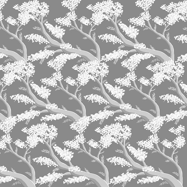 Le Japon au printemps - arbre aux fleurs de sakura par Studio Hinte