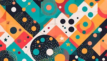 Formen und Muster mit Farben von Mustafa Kurnaz