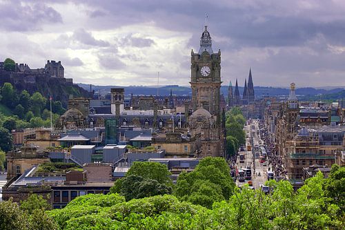 Uitzicht op Edinburgh