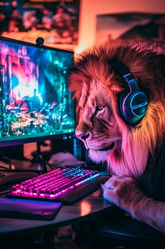 Gamen met leeuwenkracht