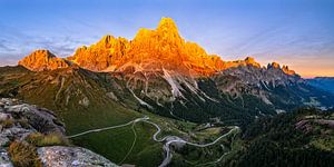 Alpenglühen in der Palagruppe