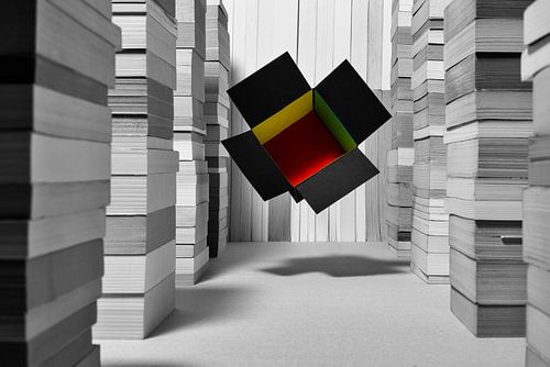 Boeken stimuleren je fantasie. (versie zonder tekst)