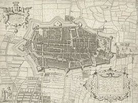 Carte d'Alkmaar, 1597, Cornelis Jacobsz. Drebbel