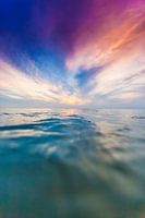 Sunset sea