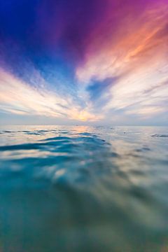 Sunset sea by Andy Troy