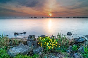 Rijnsaterwoude - Braassemermeer - Sonnenuntergang