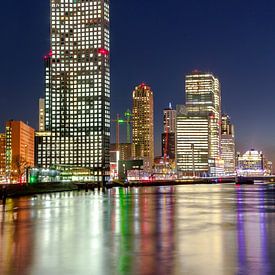 avondverlichting kop van zuid  sur Martin Hulsman