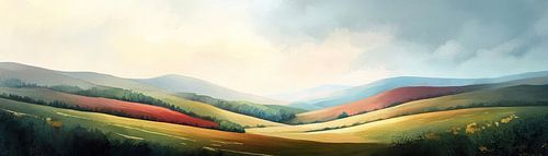 Rolling Through Colorful Silence