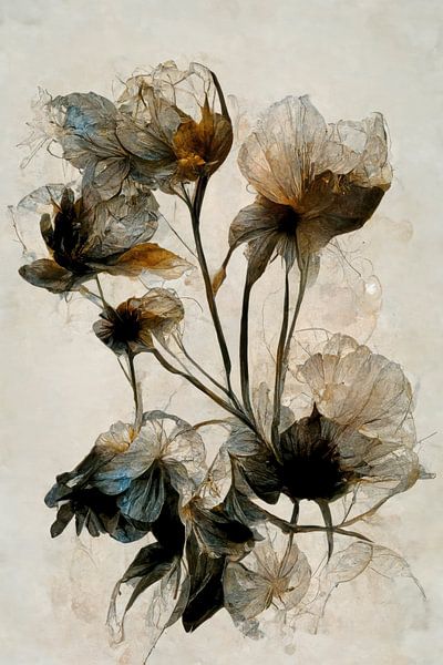 Dry Flowers No 5 by Treechild