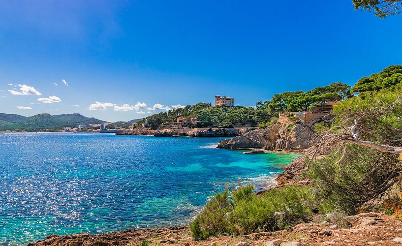 Island scenery on Mallorca island, beautiful seaside, Spain by Alex Winter