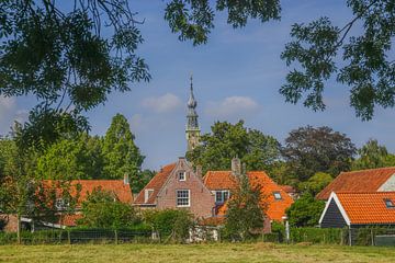 Veere, mooi stadje in Walcheren Zeeland van Dirk van Egmond