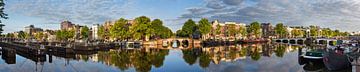 Amsterdam aan de Amstel panorama van Dennis van de Water