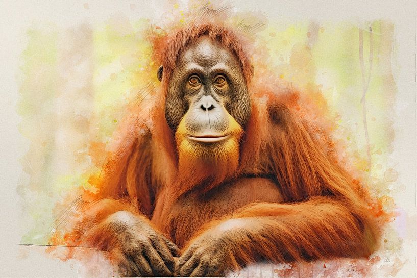 Orang-Utan von Bert Quaedvlieg